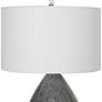 5_Nebula Black and White Speckled Glaze Ceramic Table Lamp more views