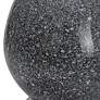 6_Nebula Black and White Speckled Glaze Ceramic Table Lamp more views