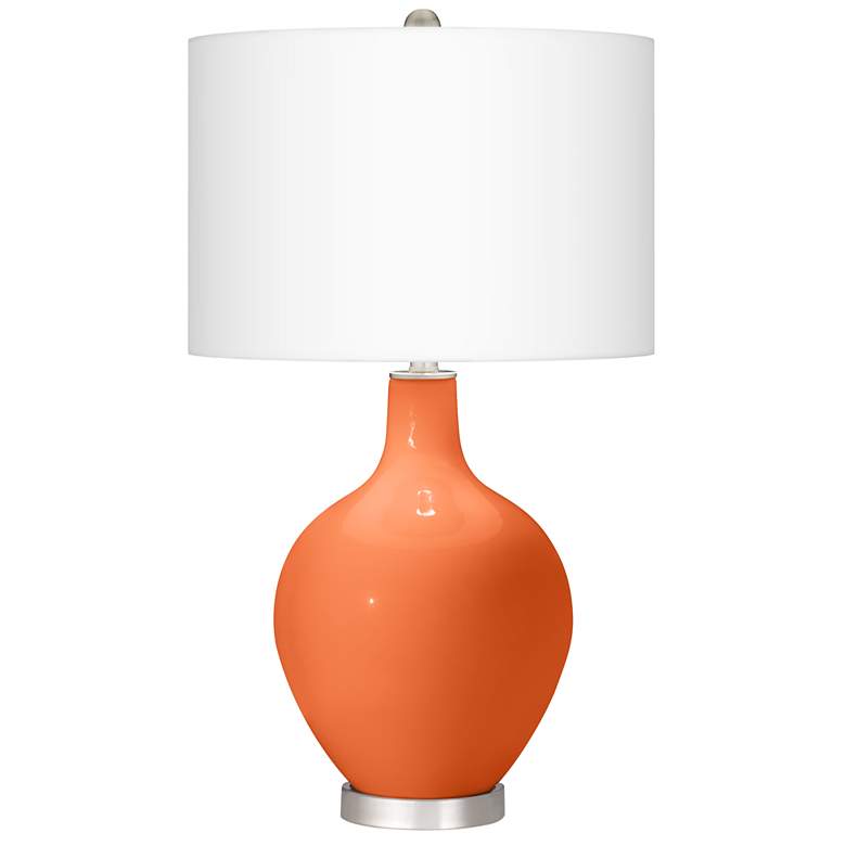 Image 2 Nectarine Ovo Table Lamp With Dimmer