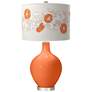 Nectarine Rose Bouquet Ovo Table Lamp