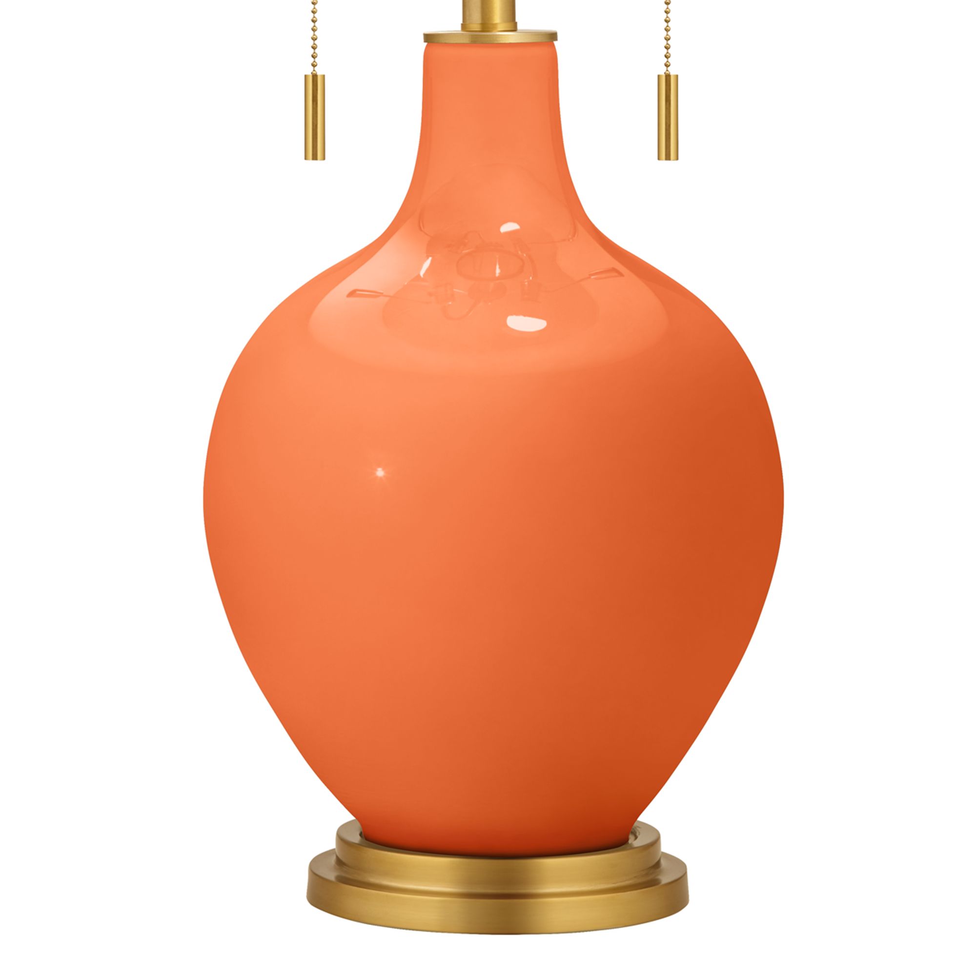 Image 3 Nectarine Toby Brass Accents Table Lamp more views