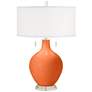 Nectarine Toby Table Lamp with Dimmer