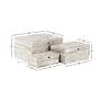 Neera Distressed Brown Wood Decorative Boxes Set of 3