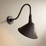 1_Neihart 18 1/4" High Rustic Bronze RLM Wall Sconce