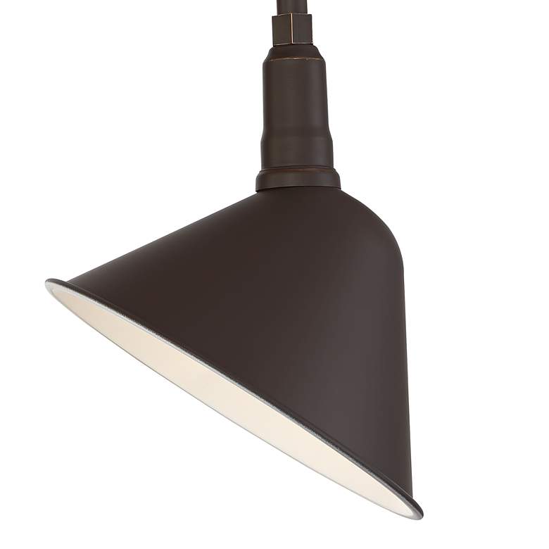 Image 3 Neihart 18 1/4" High Rustic Bronze RLM Wall Sconce more views
