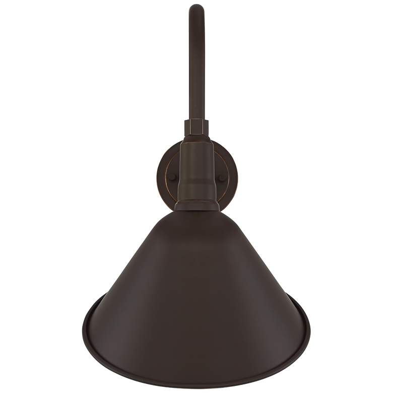 Image 5 Neihart 18 1/4" High Rustic Bronze RLM Wall Sconce more views