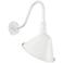 Neihart 18" High Rustic White RLM Outdoor Wall Light