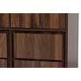 Neil 31 1/2" Wide Walnut Brown Wood 4-Door Sideboard Buffet