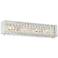 Neive 24" Wide Chrome and Crystal LED Bath Light