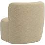 5_Neko Milano 28" Wide Modern Buff Fabric Swivel Accent Chair more views