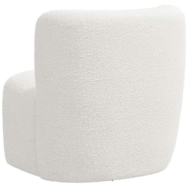 Image 5 Neko Milano Snow Fabric Swivel Accent Chair more views