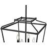 4_Nellita 16" Wide 4-Light Pendant in Matte Black more views