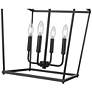 5_Nellita 16" Wide 4-Light Pendant in Matte Black more views