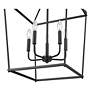 3_Nellita 18" Wide 5-Light Pendant in Matte Black more views