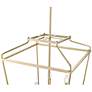 4_Nellita 18" Wide 5-Light Pendant in Vintage Brass more views