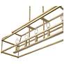 3_Nellita 34" Wide 5-Light Island in Vintage Brass more views