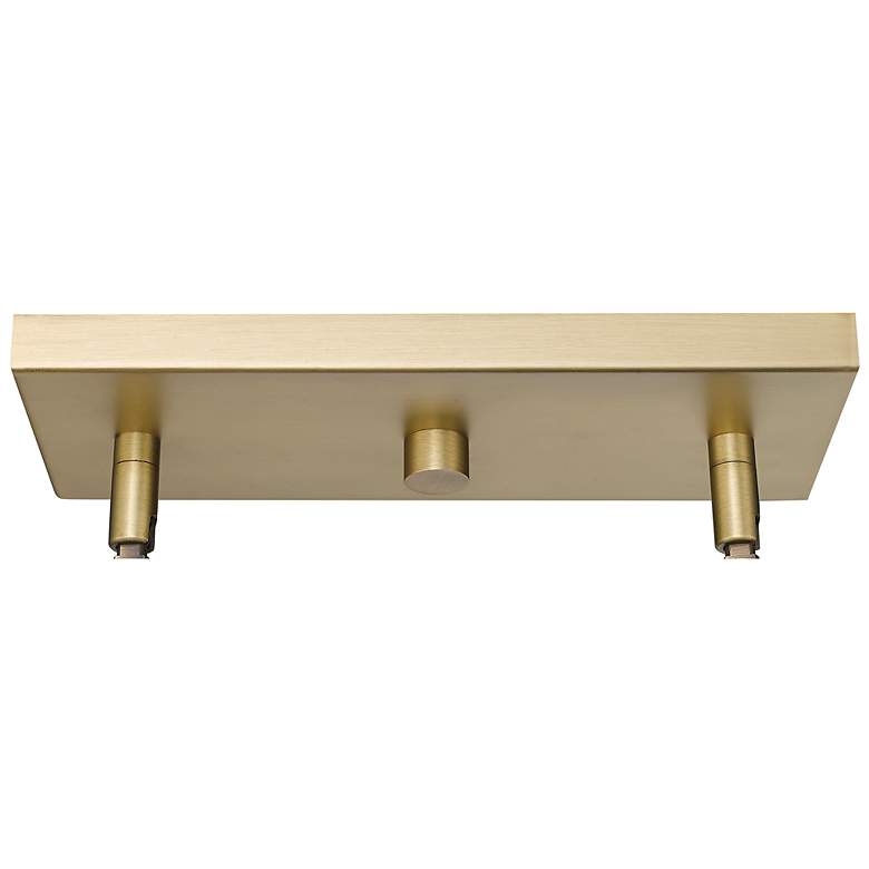 Image 6 Nellita 34" Wide 5-Light Island in Vintage Brass more views
