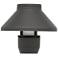 Nelly 3 1/2" High Black Metal Path Light Top