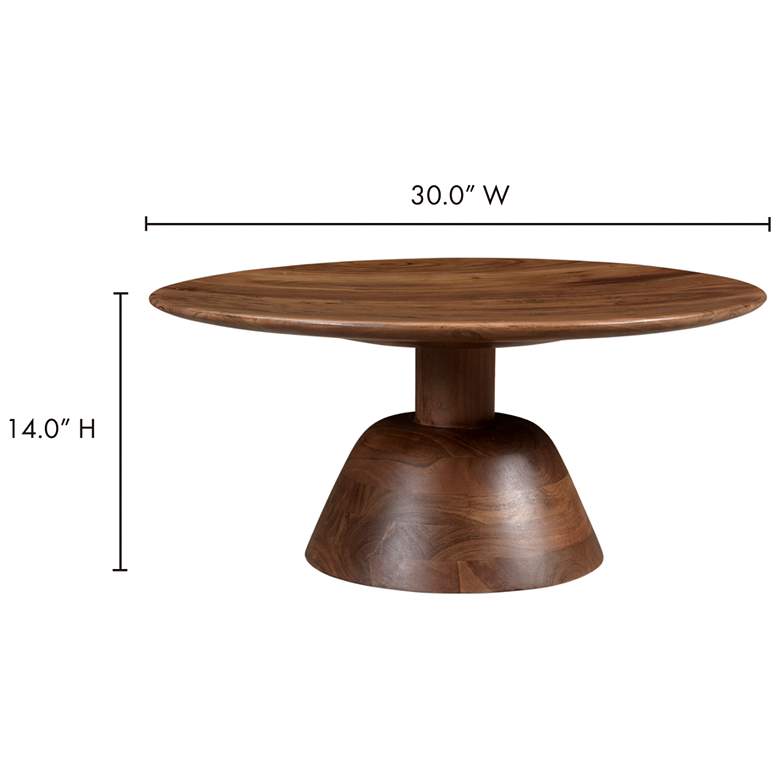 Image 6 Nels Coffee Table Dark Brown more views