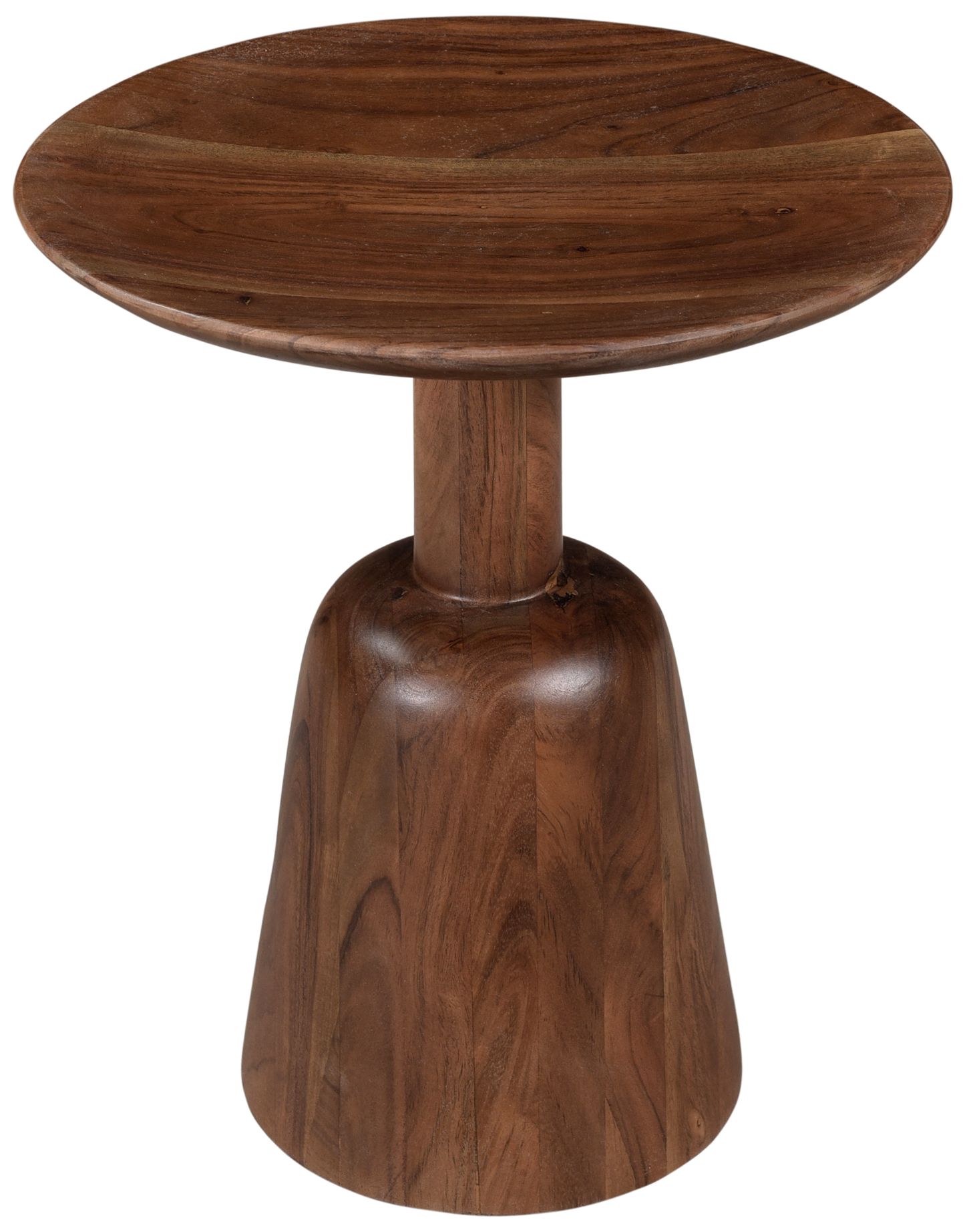 Image 2 Nels End Table Dark Brown more views