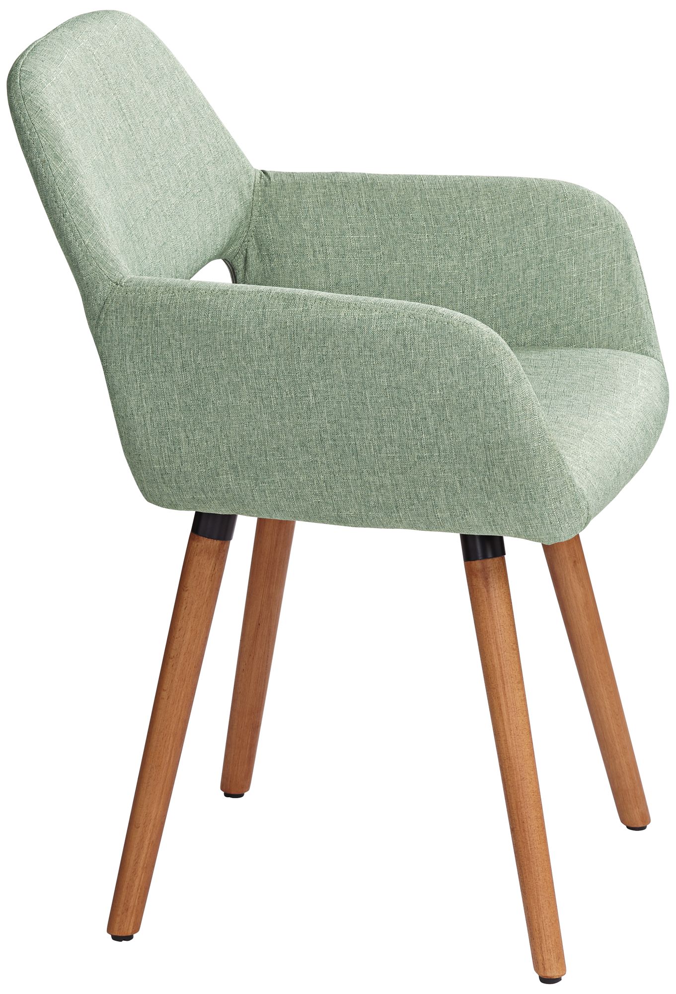 55 downing street nelson sea foam green fabric dining chair