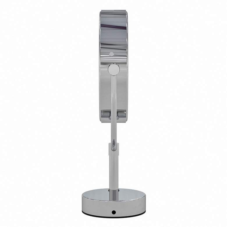 Image 2 Neo Chrome LED Lighted Makeup Freestanding Mirror more views