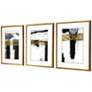 2_Neo Moderne II 19"W x 25"H Framed Art Set of 3 more views