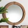 1_Neo Rattan 31" Round Wall Mirror