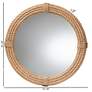 5_Neo Rattan 31" Round Wall Mirror more views
