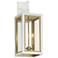 Neoclass 2-Light Outdoor Sconce - White/Gold