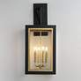 4_Neoclass 29 3/4"H Black and Gold 4-Light Outdoor Wall Light more views