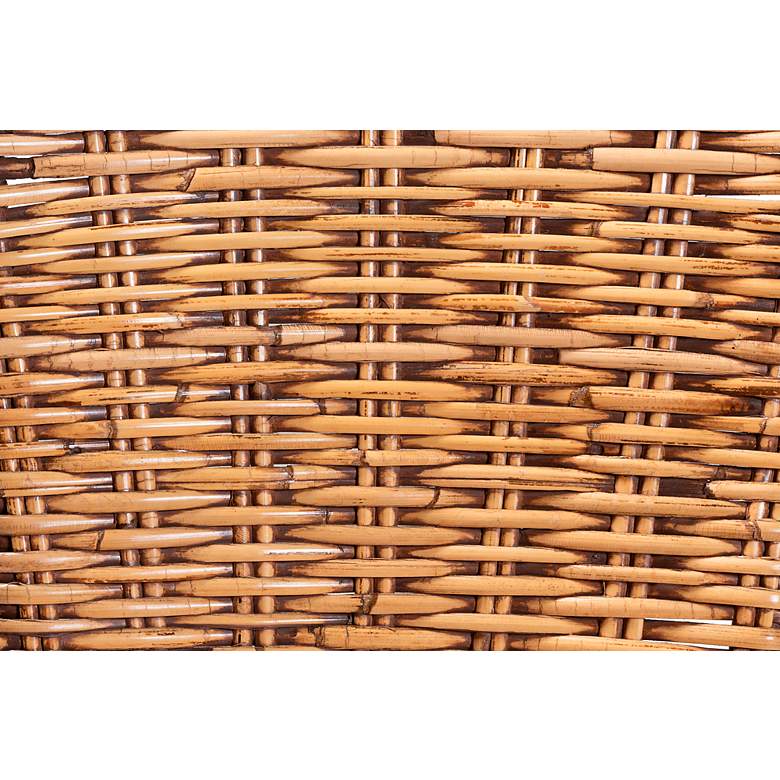 Image 5 Neola 28" Natural Brown Rattan Bar Stool more views