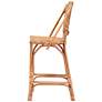 7_Neola 28" Natural Brown Rattan Bar Stool more views