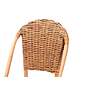 Neola Natural Brown Rattan Stackable Dining Chairs Set of 2