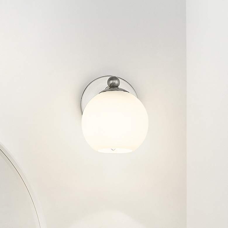 Image 1 Neoma by Z-Lite Brushed Nickel 1 Light Wall Sconce