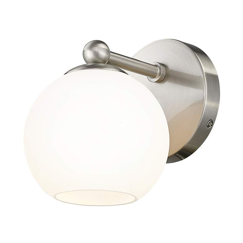 Image 6 Neoma by Z-Lite Brushed Nickel 1 Light Wall Sconce more views