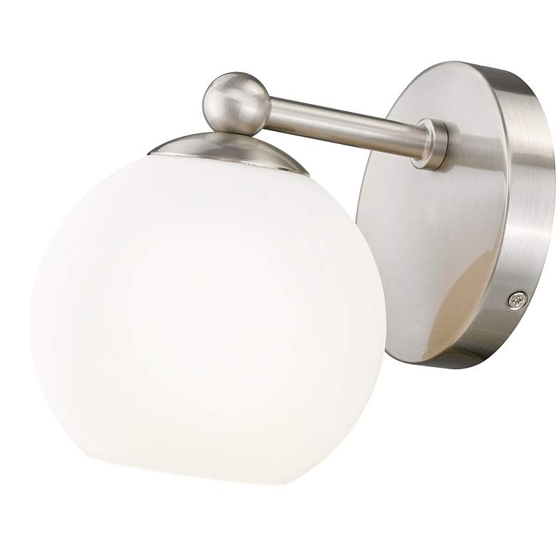 Image 7 Neoma by Z-Lite Brushed Nickel 1 Light Wall Sconce more views