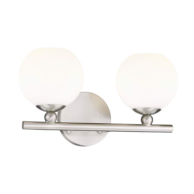 Image 5 Neoma by Z-Lite Brushed Nickel 2 Light Vanity more views