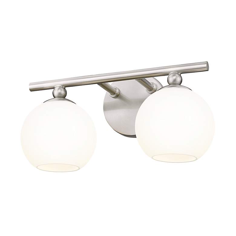 Image 6 Neoma by Z-Lite Brushed Nickel 2 Light Vanity more views