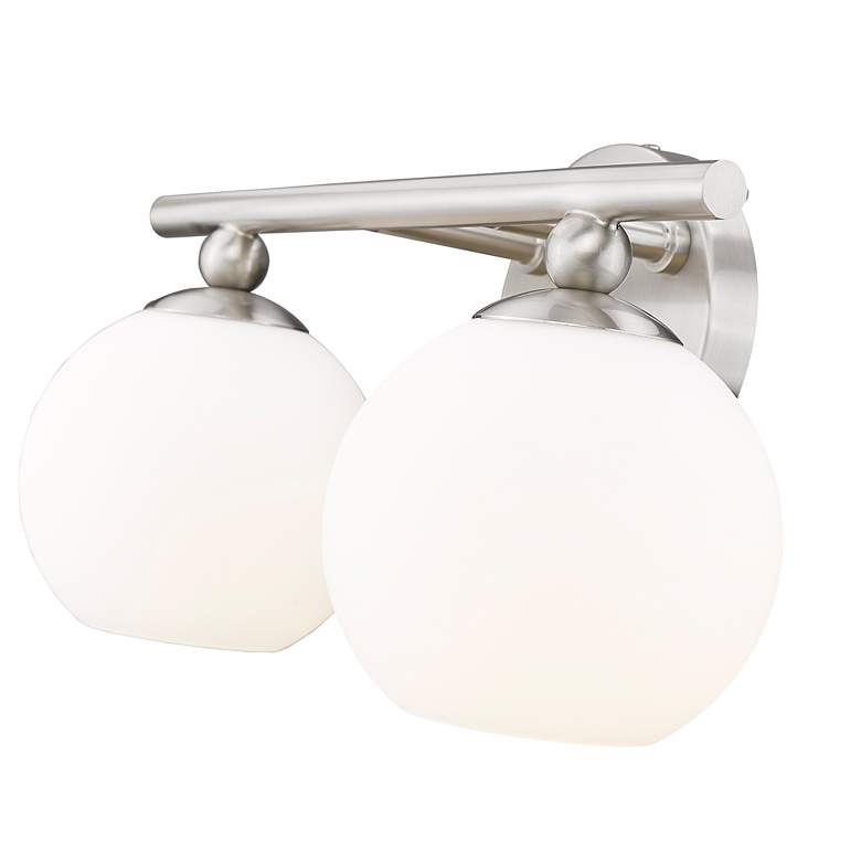 Image 7 Neoma by Z-Lite Brushed Nickel 2 Light Vanity more views