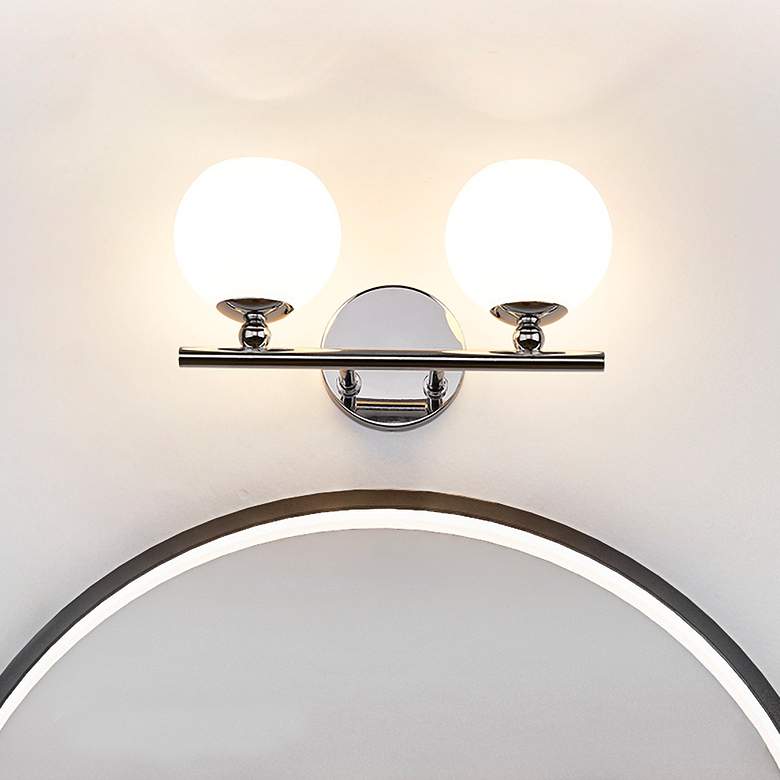 Image 1 Neoma by Z-Lite Chrome 2 Light Vanity