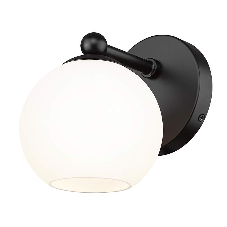 Image 6 Neoma by Z-Lite Matte Black 1 Light Wall Sconce more views
