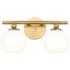 Neoma by Z-Lite Modern Gold 2 Light Vanity