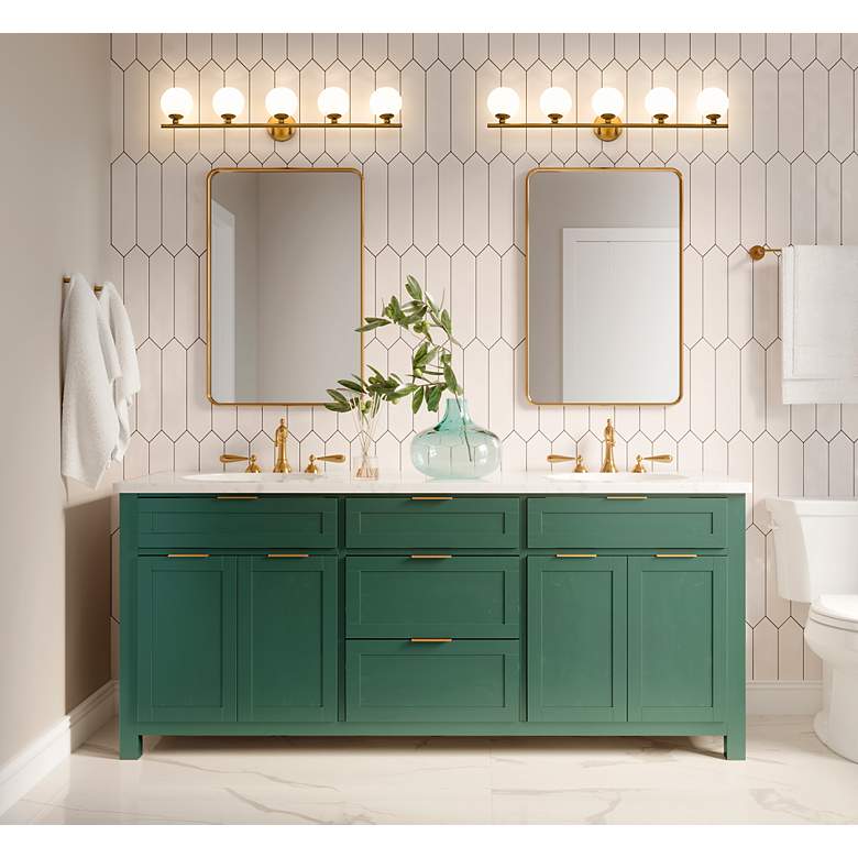Image 4 Neoma by Z-Lite Modern Gold 5 Light Vanity more views