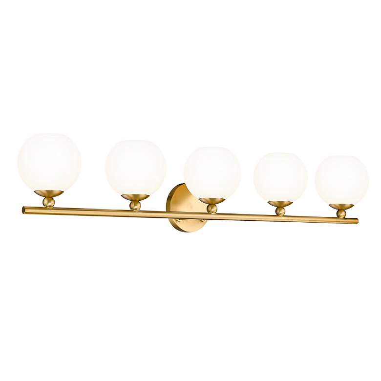 Image 5 Neoma by Z-Lite Modern Gold 5 Light Vanity more views