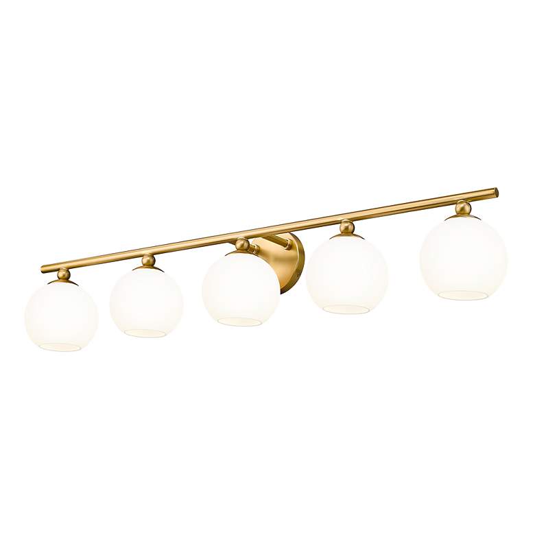 Image 6 Neoma by Z-Lite Modern Gold 5 Light Vanity more views