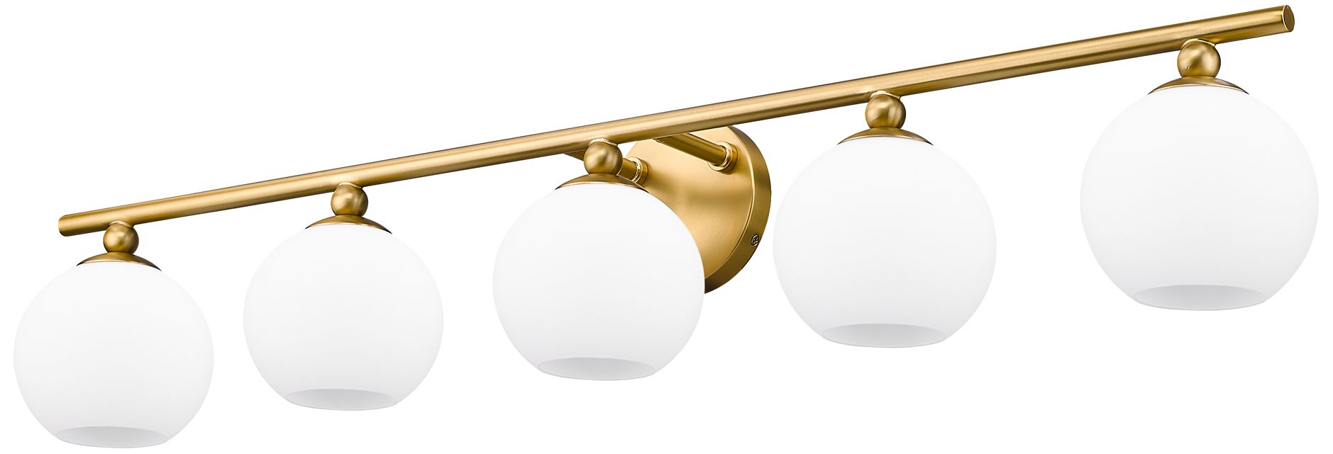 Neoma by Z-Lite Modern Gold 5 Light Vanity