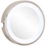 1_NeoModern Brushed Nickel LED Lighted 7X Magnified Lens