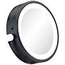 1_NeoModern Matte Black LED Lighted 7X Magnified Lens