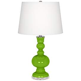 Image2 of Neon Green Apothecary Table Lamp with Dimmer